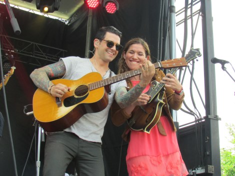 Chris and Suzie at TURF