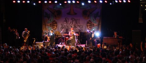 A photo that does not convey how great St. Paul and the Broken Bones were